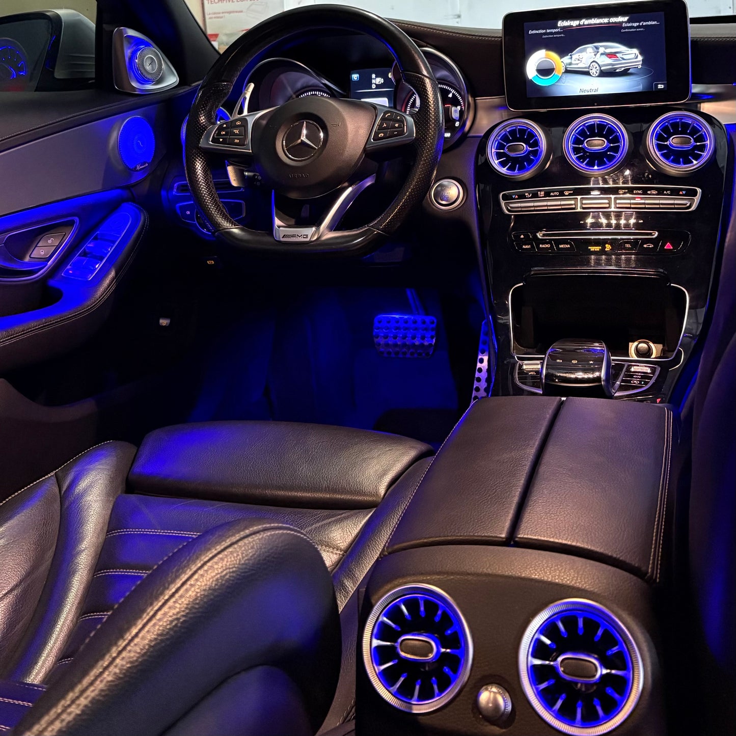 Pack éclairage d’ambiance Classe GLC (Complet)