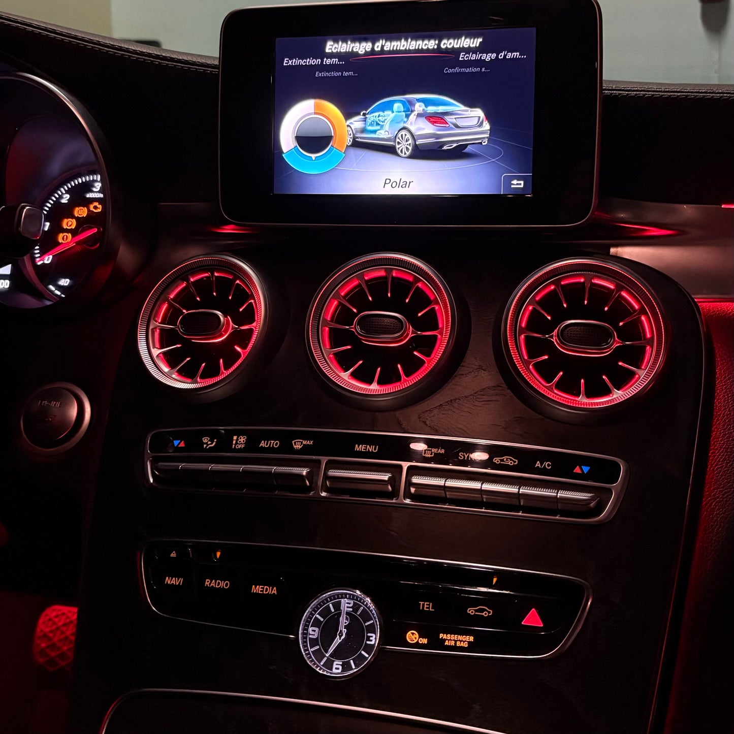 Pack éclairage d’ambiance Classe C (Complet)