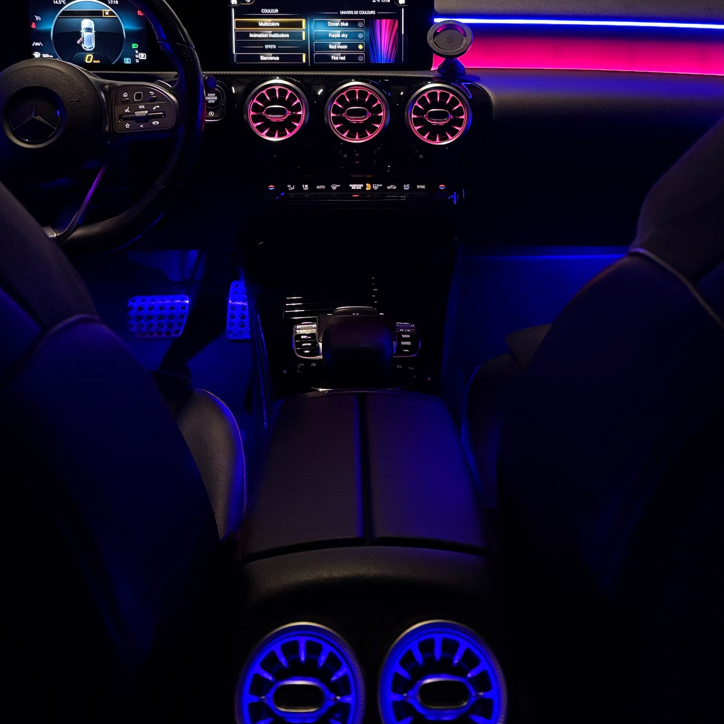 Pack éclairage d’ambiance Classe CLA C118