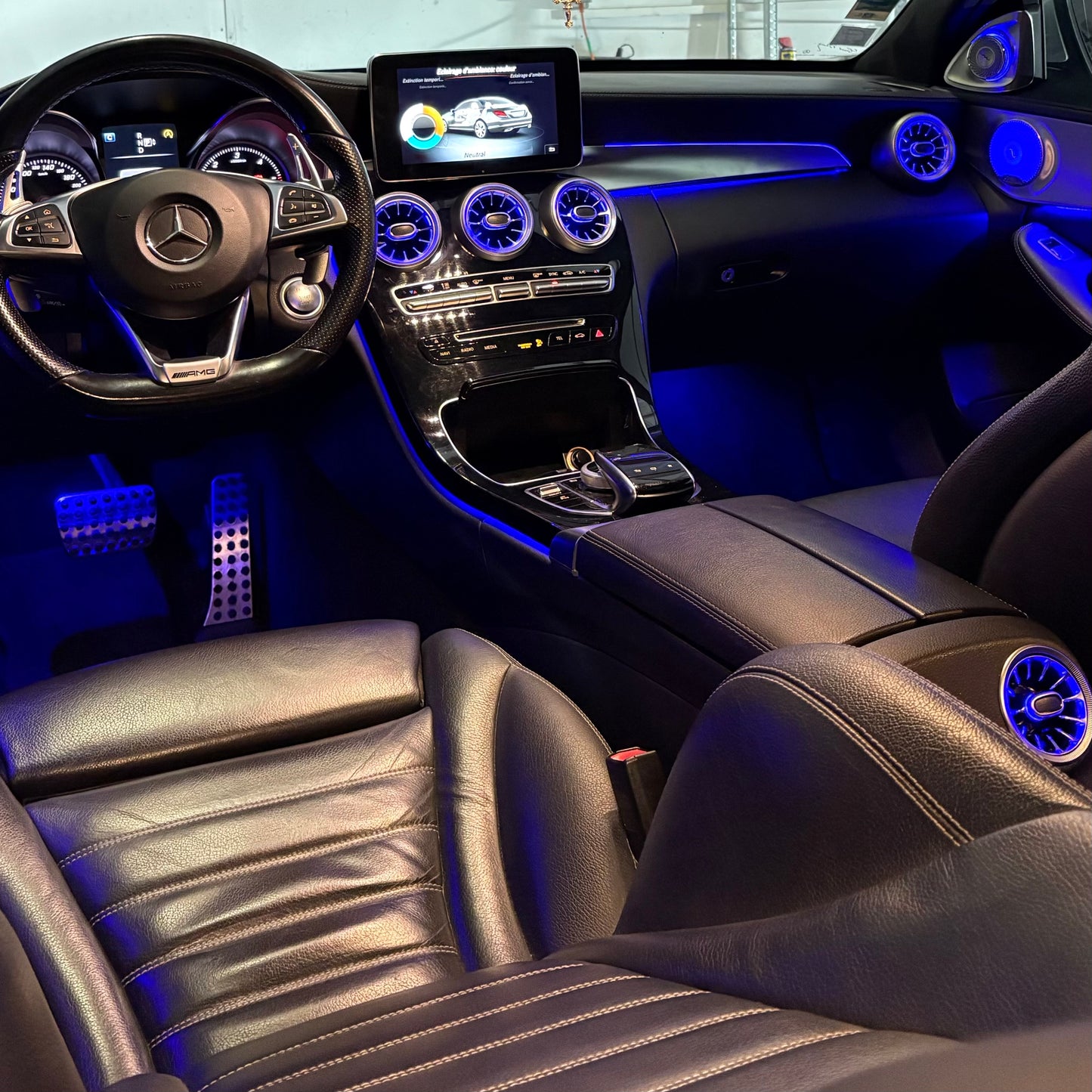 Pack éclairage d’ambiance Classe GLC (Complet)